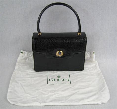 gucci pouch black leather|vintage Gucci bag black leather.